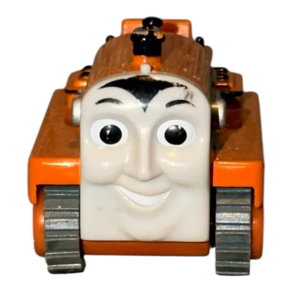 Terence the Tractor Metal Take N Play Thomas the Train Railway Friend Orange EUC